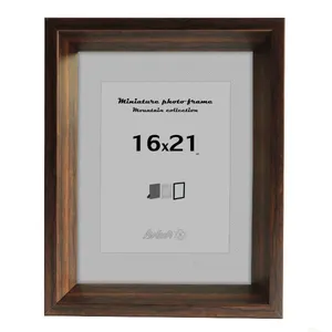 قاب عکس مینیاتور طرح کوهستان سایز  16×21 سانتی متر 