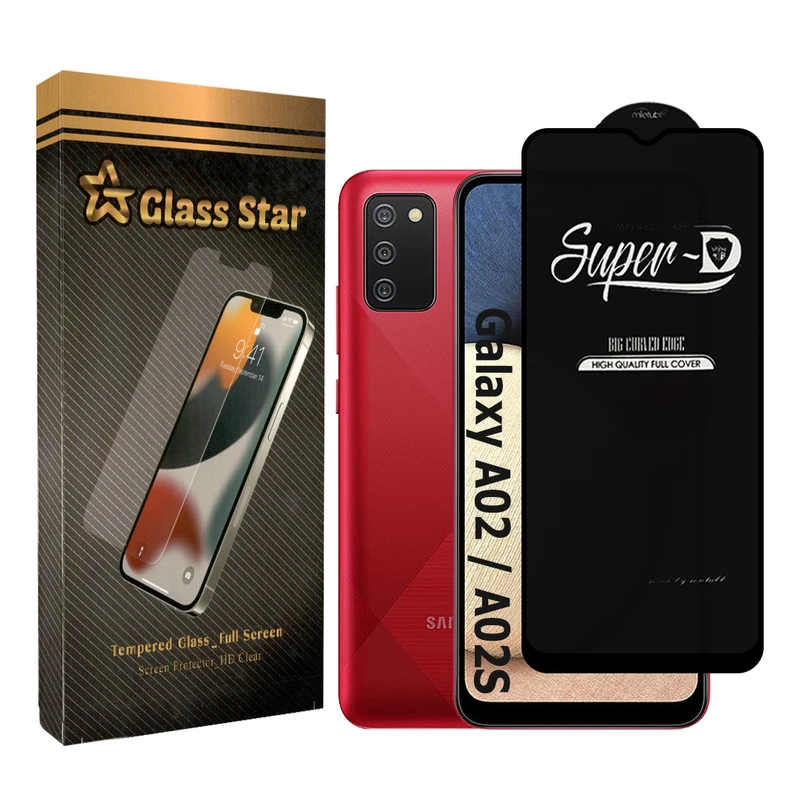 محافظ صفحه نمایش گلس استار مدل STAR-SUPER-D مناسب برای گوشی موبایل سامسونگ Galaxy A02 / A02s