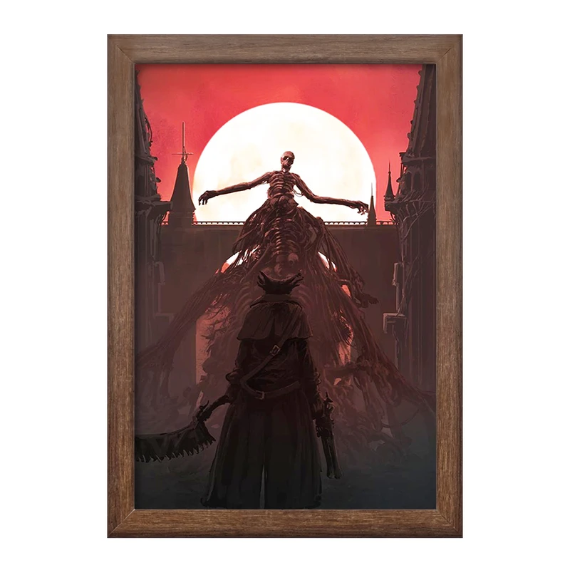 تابلو خندالو طرح بازی بلاد بورن Blood Borne کد 30072