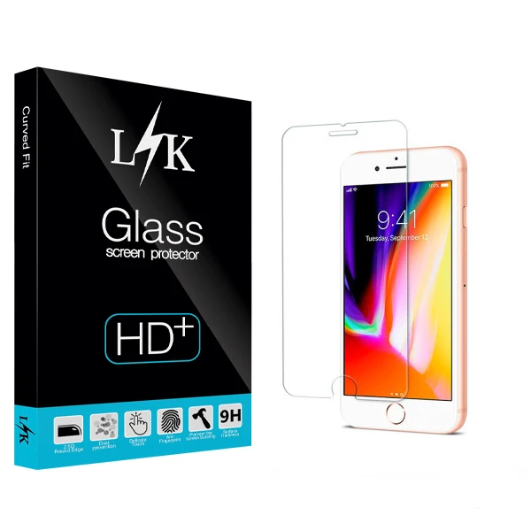 محافظ صفحه نمایش ال کی مدل +HD مناسب برای گوشی موبایل اپل iPhone 8G