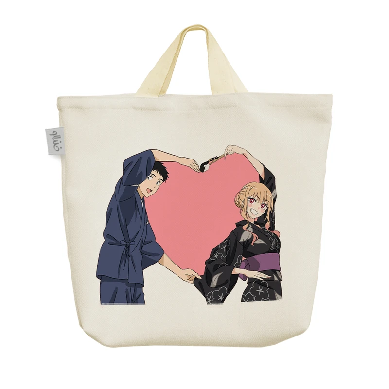 ساک خرید خندالو مدل انیمه مای درس آپ دارلینگ کد 2204