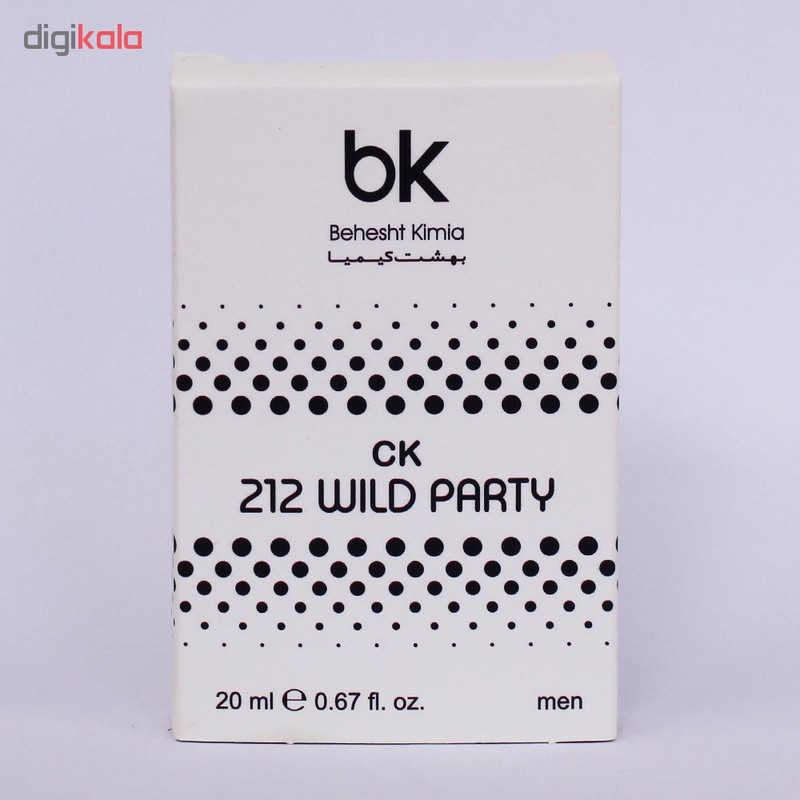 عطر جیبی مردانه بی کی مدل 212WILD PARTY حجم 20 میلی لیتر عطر جیبی مردانه بی کی مدل 212WILD PARTY حجم 20 میلی لیتر