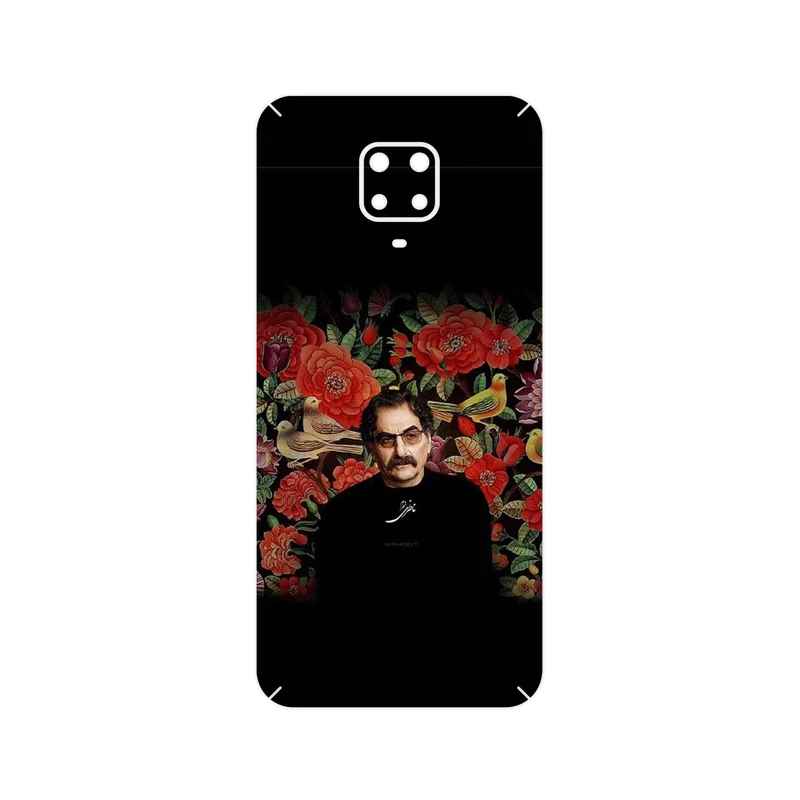 برچسب پوششی ماهوت مدل Shahram Nazeri مناسب برای گوشی موبایل شیائومی Redmi Note 9 Pro