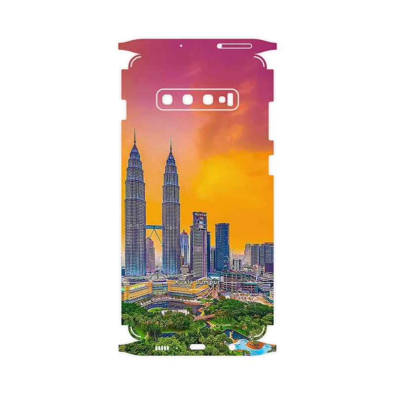 برچسب پوششی ماهوت مدل City of Kuala Lumpur-FullSkin مناسب برای گوشی موبایل سامسونگ Galaxy S10 Plus