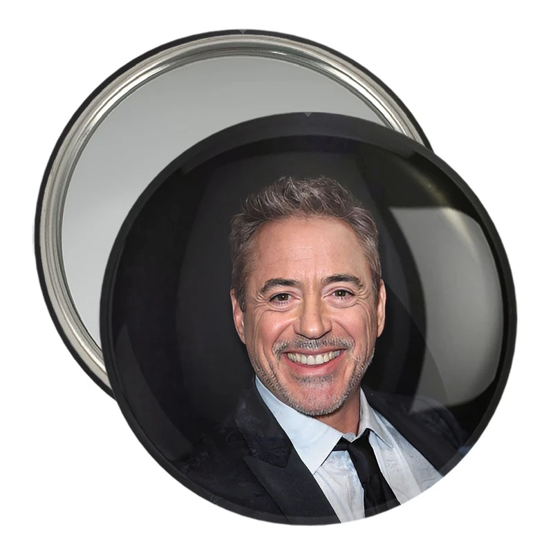آینه جیبی خندالو مدل رابرت داونی جونیور Robert Downey Jr کد 6436