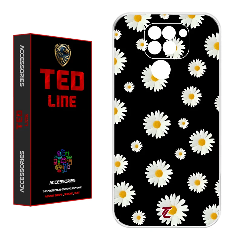 کاور تدلاین طرح بابونه کد 1226 مناسب برای گوشی موبایل شیائومی Redmi Note 9