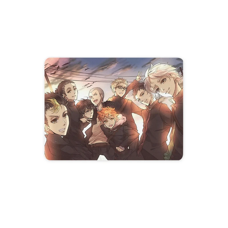 ماوس پد ترمه طراحان ایده مدل انیمه آبشار سرنوشت Haikyu کد strm0594