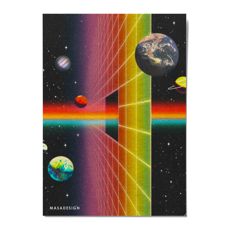 کارت پستال ماسا دیزاین مدل POSTSM101 SPACE
