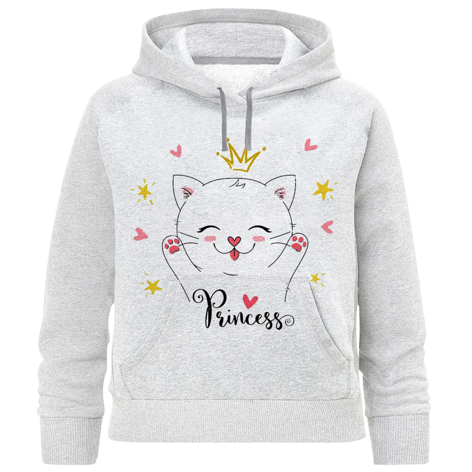 هودی دخترانه مدل گربه F761