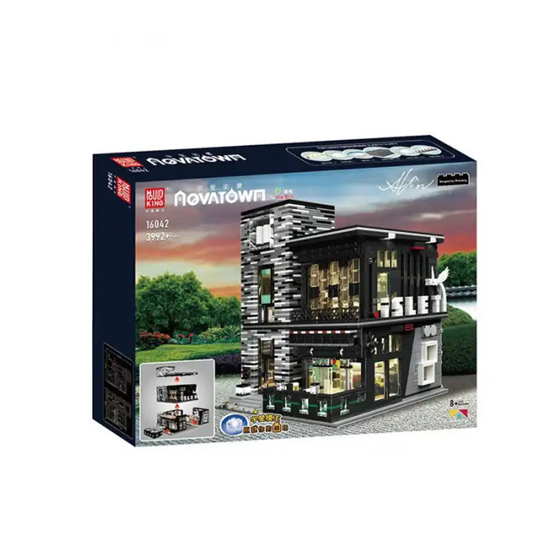 ساختنی مولد کینگ مدل ساختمان کافه رستوران