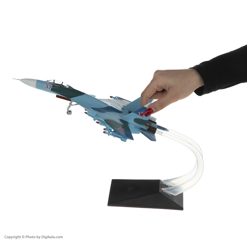 ماکت هواپیما مدل جنگنده سوخو SU-37 کد 3825