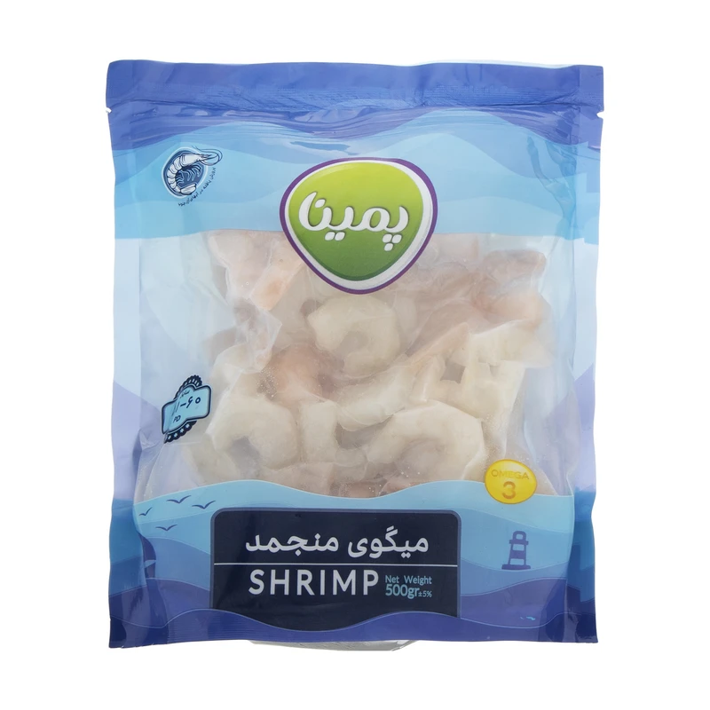 میگو سایز 60-51 پمینا - 500 گرم 