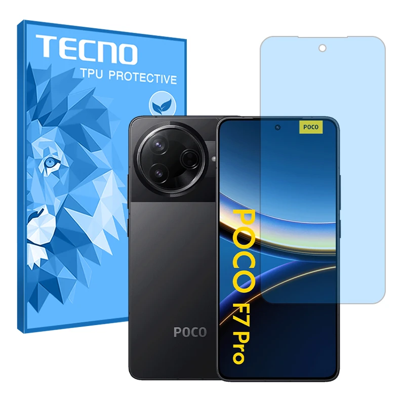 محافظ صفحه نمایش مات ضد اشعه آبی تکنو مدل Resistant مناسب برای گوشی موبایل شیائومی Poco F7 Pro