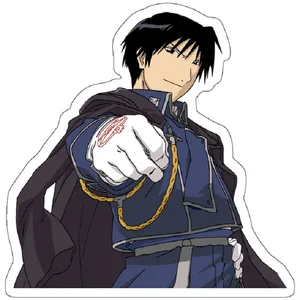 استیکر مدل Full Metal Roy