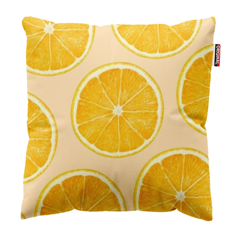 کوسن پاد آفرین طرح لیمو سایز 30*30 سانتی متر کد 1028