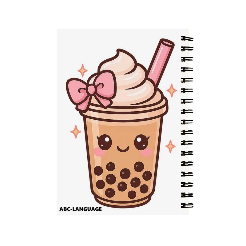 دفتر زبان 60 برگ مدل بستنی بابل تیله کد 0202