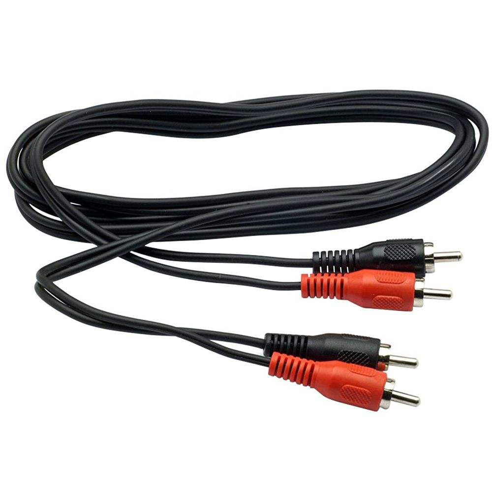 کابل دو جک RCA به 2 جک RCA مدل N.R.S طول 1.2 متر