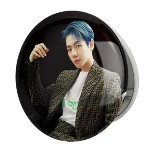 آینه جیبی خندالو طرح بکهیون گروه اکسو EXO مدل تاشو کد 13617 