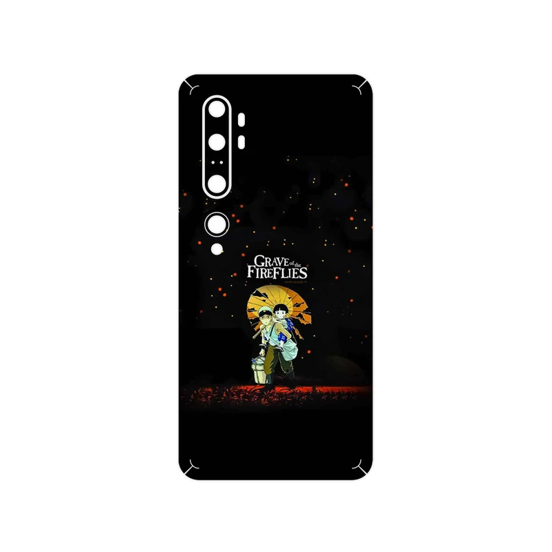 برچسب پوششی ماهوت مدل Grave of the Fireflies مناسب برای گوشی موبایل شیائومی Mi Note 10 Pro