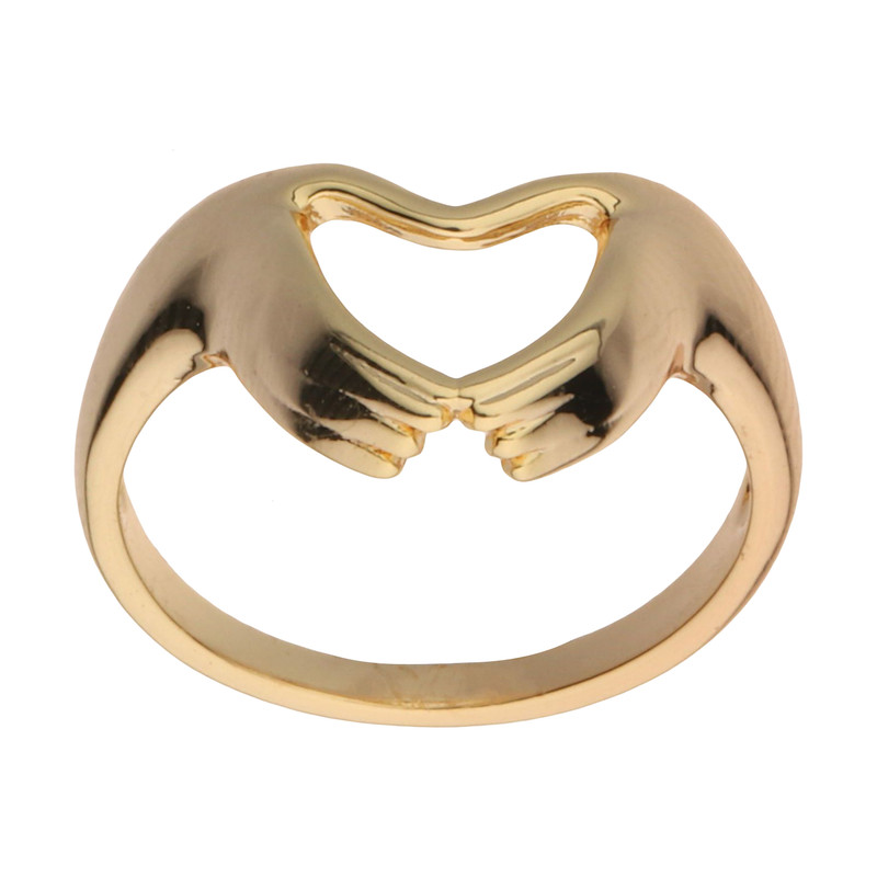 انگشتر زنانه مدل دستان قلبی کد Mhr-19 انگشتر زنانه مدل دستان قلبی کد Mhr-19