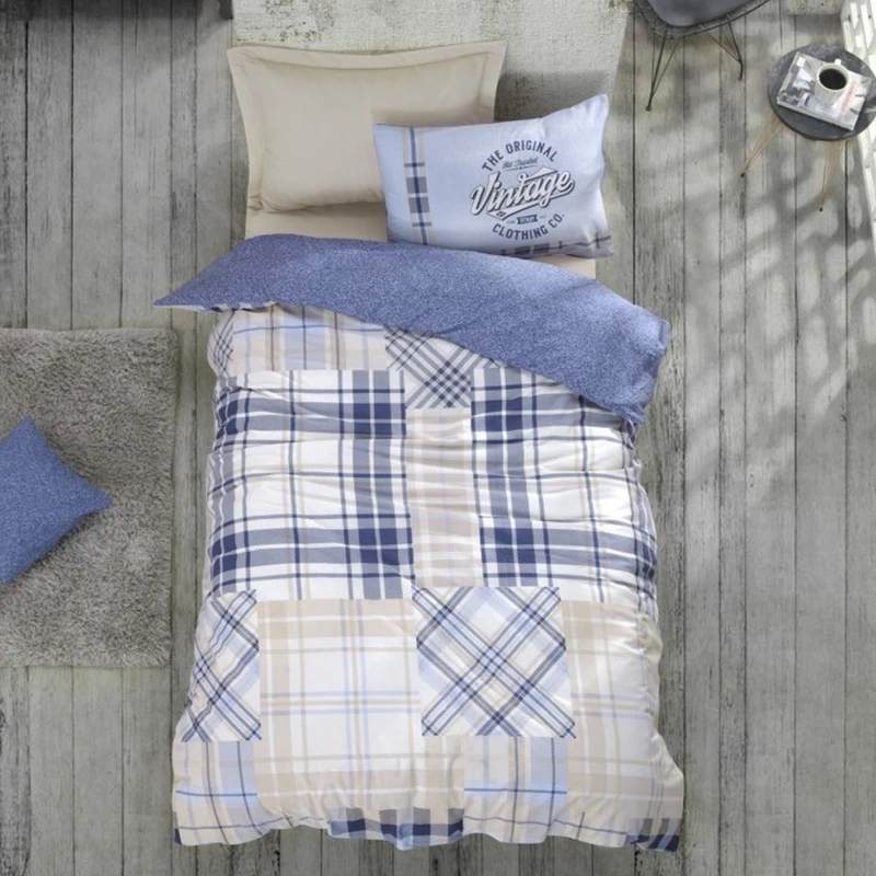 سرویس ملحفه کاتن باکس مدل Grils & Boys Youth Bej تک نفره 3 تکه