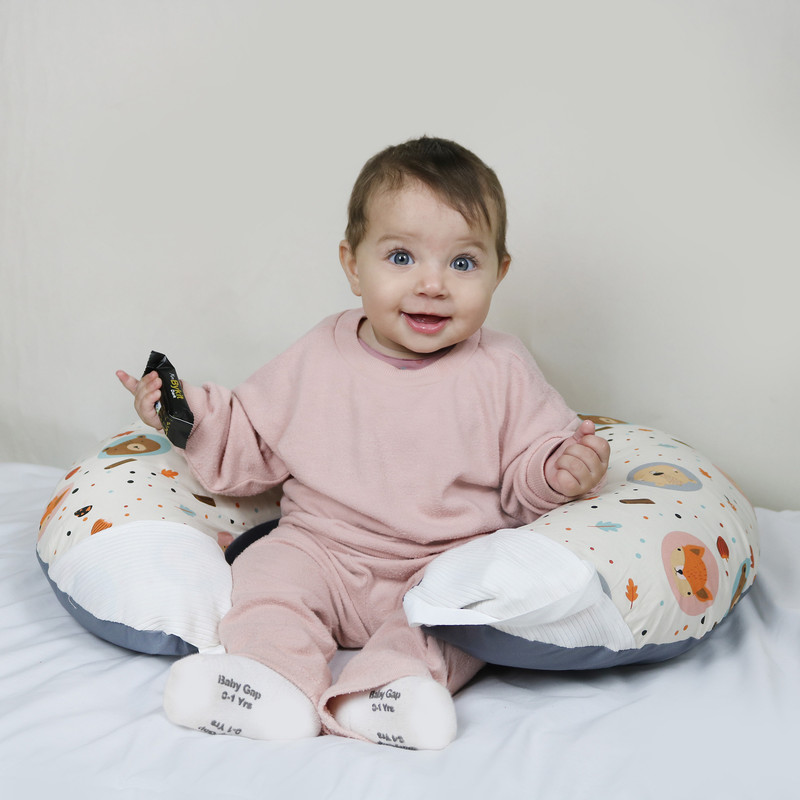 بالش شیردهی دی روحه مدل فندق