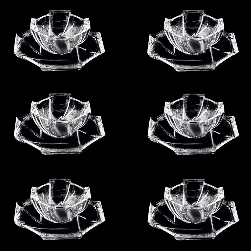 آجیل خوری اسکوئر کد 12pcs مجموعه 12 عددی