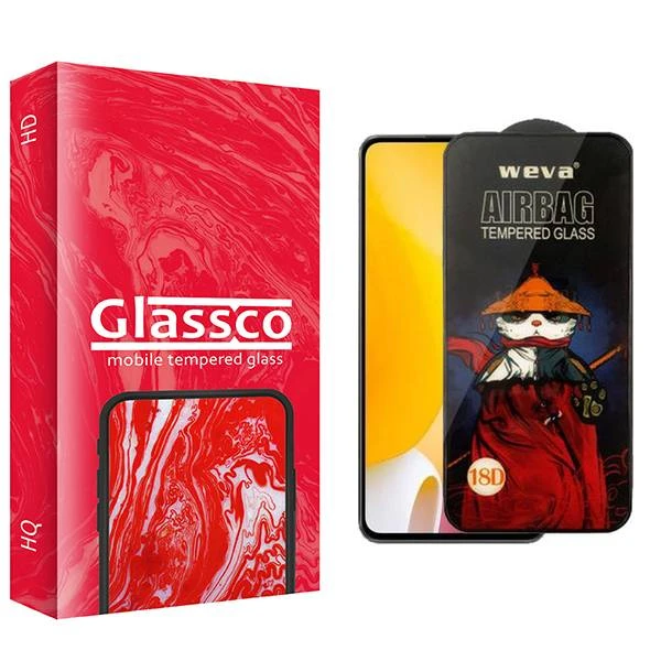 محافظ صفحه نمایش گلس کو مدل CGo1 Airbag مناسب برای گوشی موبایل شیائومی 12 Lite