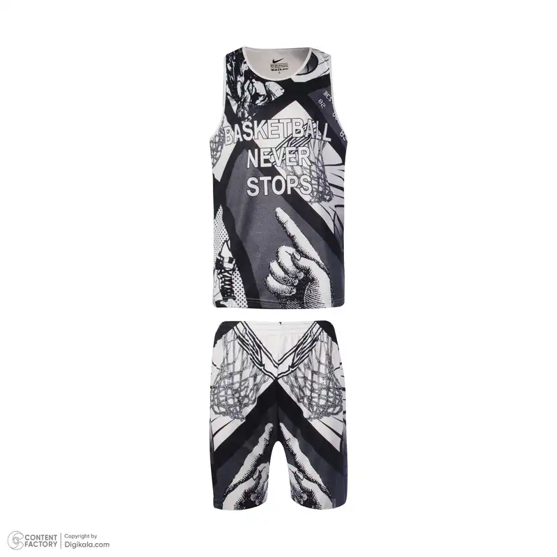 ست تاپ و شلوارک ورزشی مردانه مدل 120