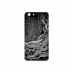 MAHOOT Black Printed Circuit Board Cover Sticker for Lenovo Vibe K5 Plus