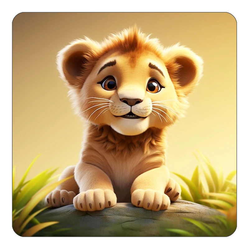 مگنت کاکتی طرح حیوانات کارتونی مدل mp27301