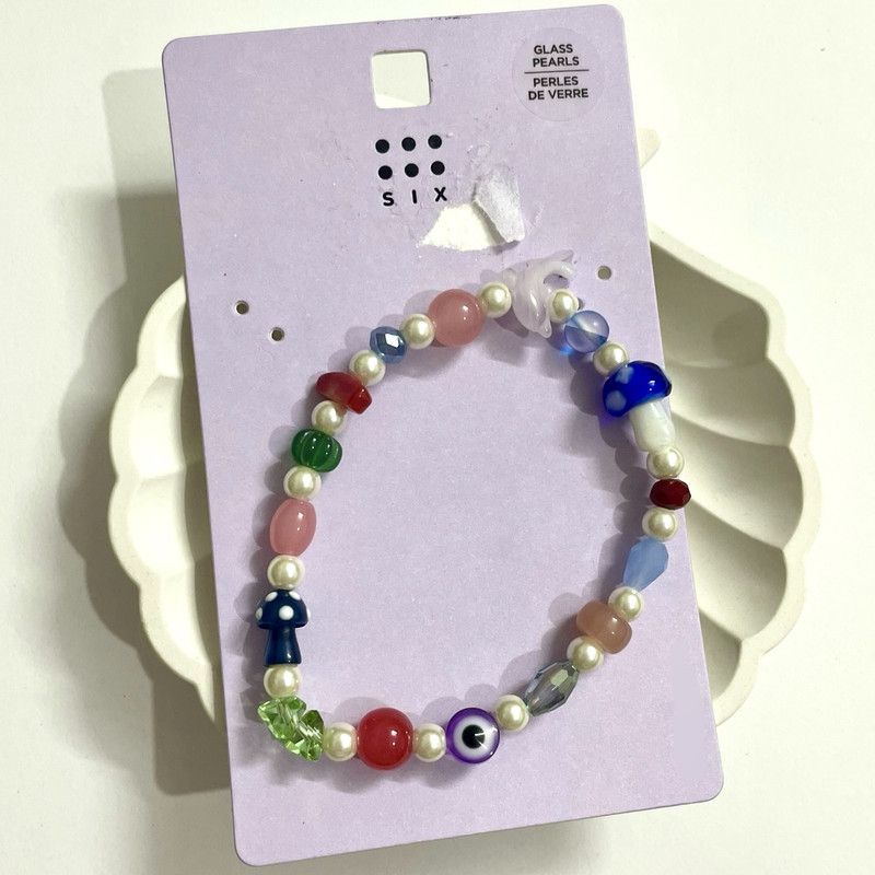 دستبند دخترانه سیکس مدل قارچ