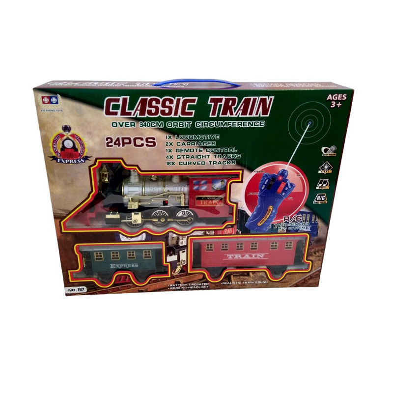 قطار بازی کنترلی مدل کلاسیک طرح مسافربری