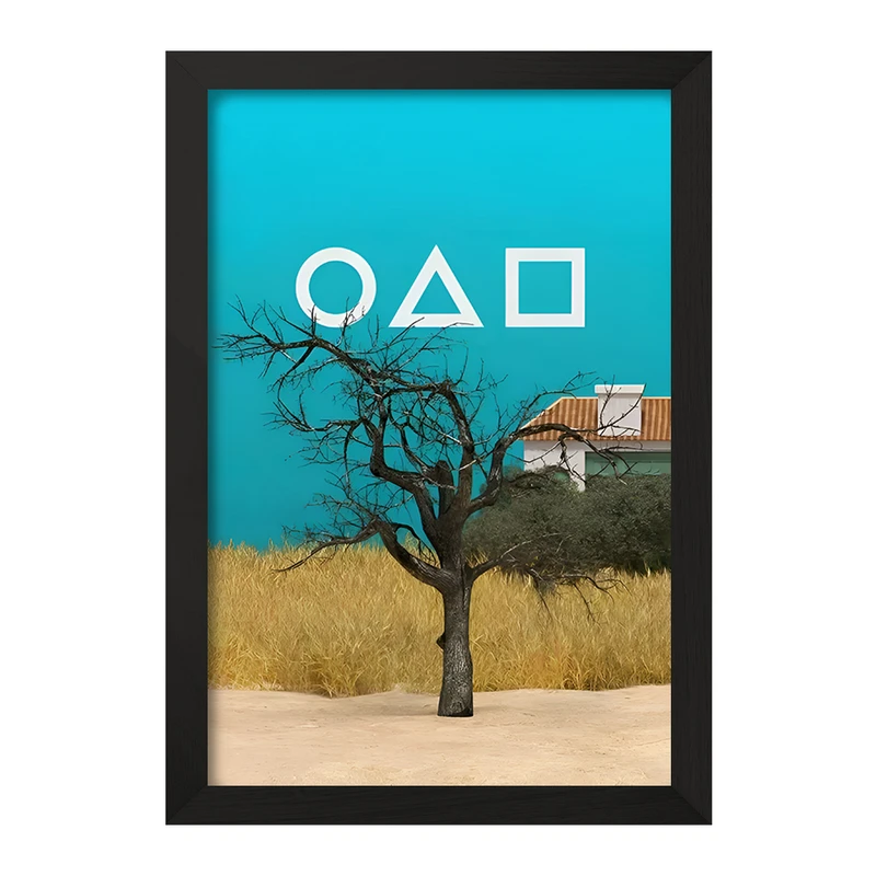 تابلو خندالو مدل بازی مرکب (Squid Game) کد F11852