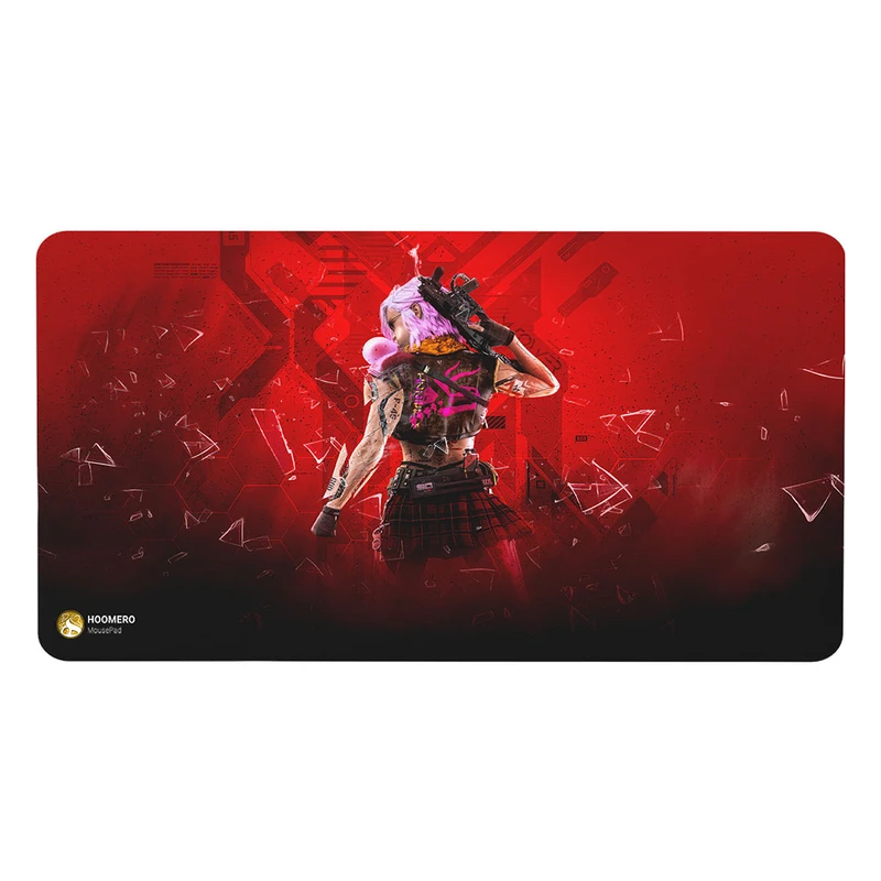 ماوس پد هومرو مدل MX1873 طرح سایبرپانک Cyberpunk  