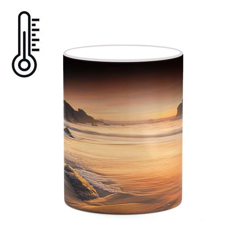 ماگ حرارتی کاکتی مدل منظره کد mgh18356