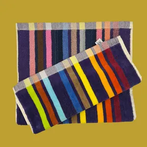 حوله دستی گلزار طرح رارا کد 3265 سایز 32x65 سانتی متر