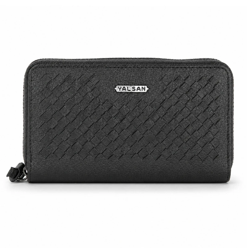 کیف پول زنانه چرم یلسان مدل غزال کد 051-BF-01