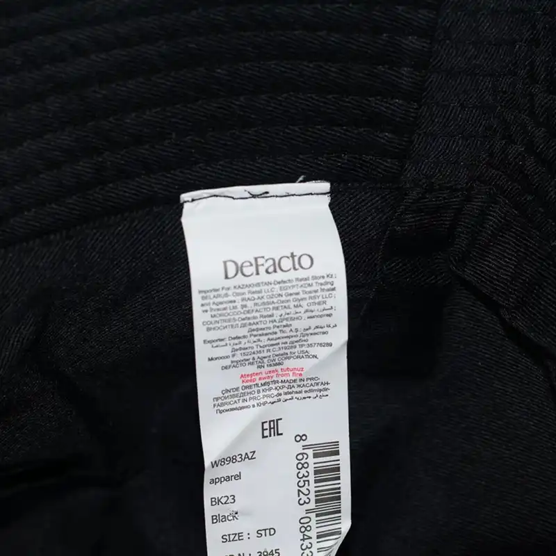 کلاه باکت زنانه دفکتو مدل آنتی باکتریال