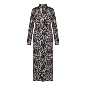 پیراهن یقه ایستاده زنانه مدل M5278