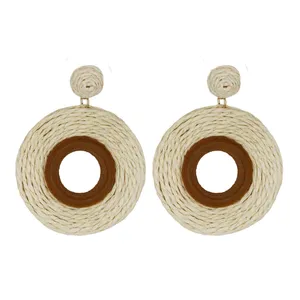 گوشواره زنانه مدل حصیری