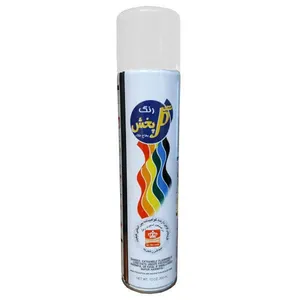 اسپری رنگ سفید مات گل پخش کد 1 حجم 300 میلی لیتر
