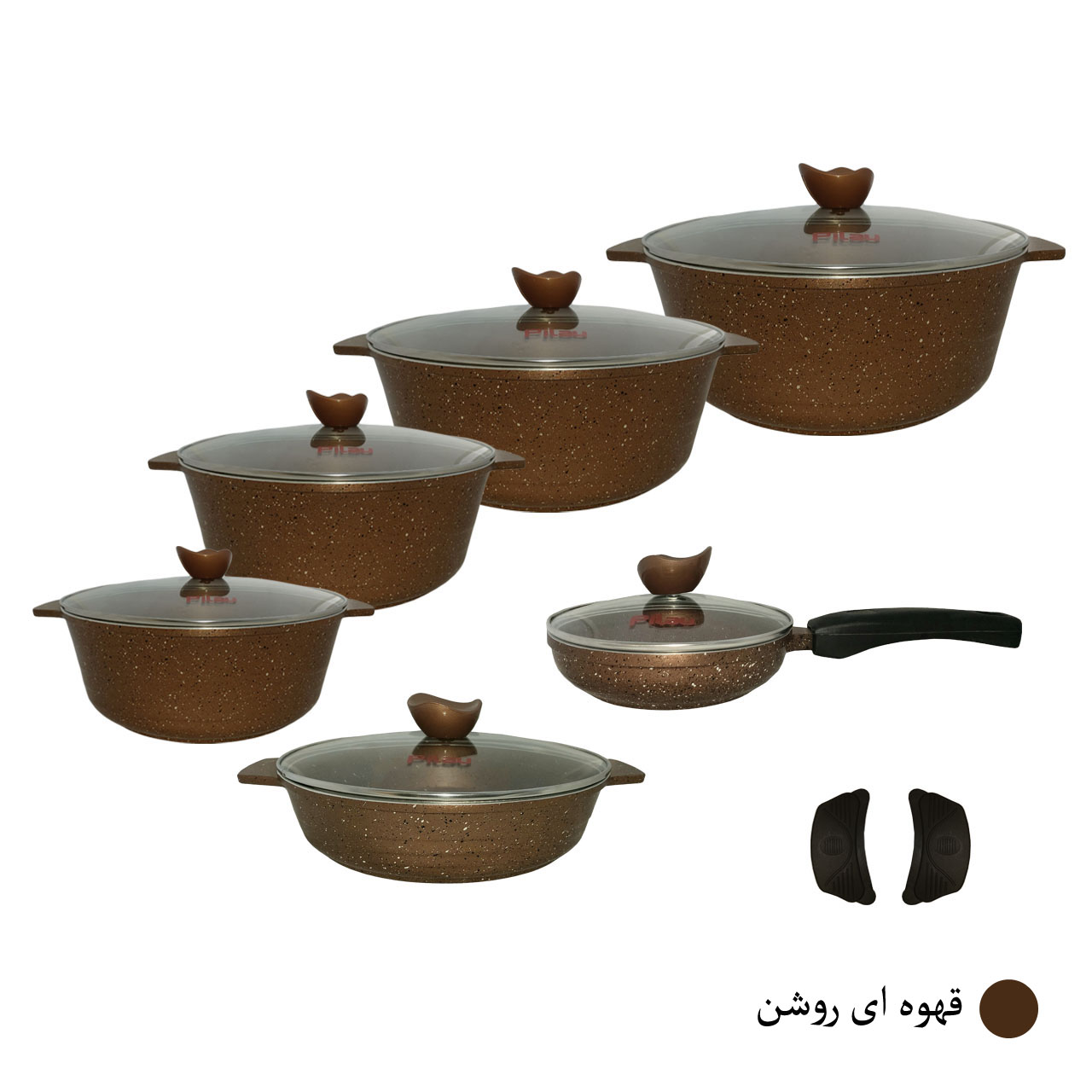 سرویس پخت و پز 14 پارچه پیلو کد0004 سرویس پخت و پز 14 پارچه پیلو کد0004