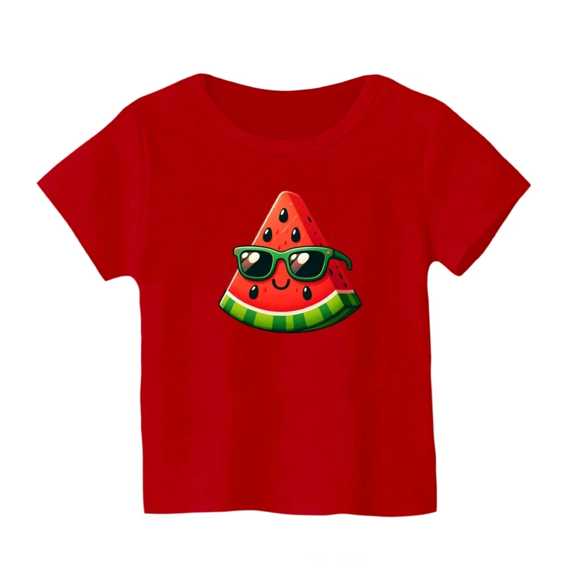 تی شرت آستین کوتاه بچگانه مدل هندوانه یلدایی کد 41