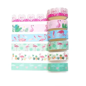 چسب کاغذی طرح فلامینگو مجموعه 10 عددی