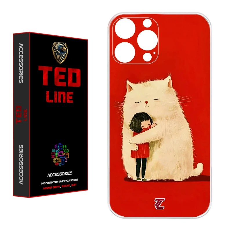 کاور تدلاین طرح گربه کد 1170 مناسب برای گوشی موبایل اپل Iphone 12 Pro