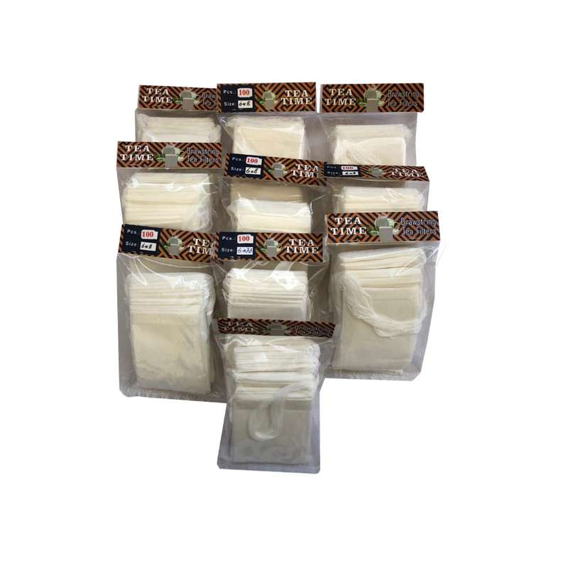 فیلتر چای مدل نخدار Small ده بسته 100 عددی