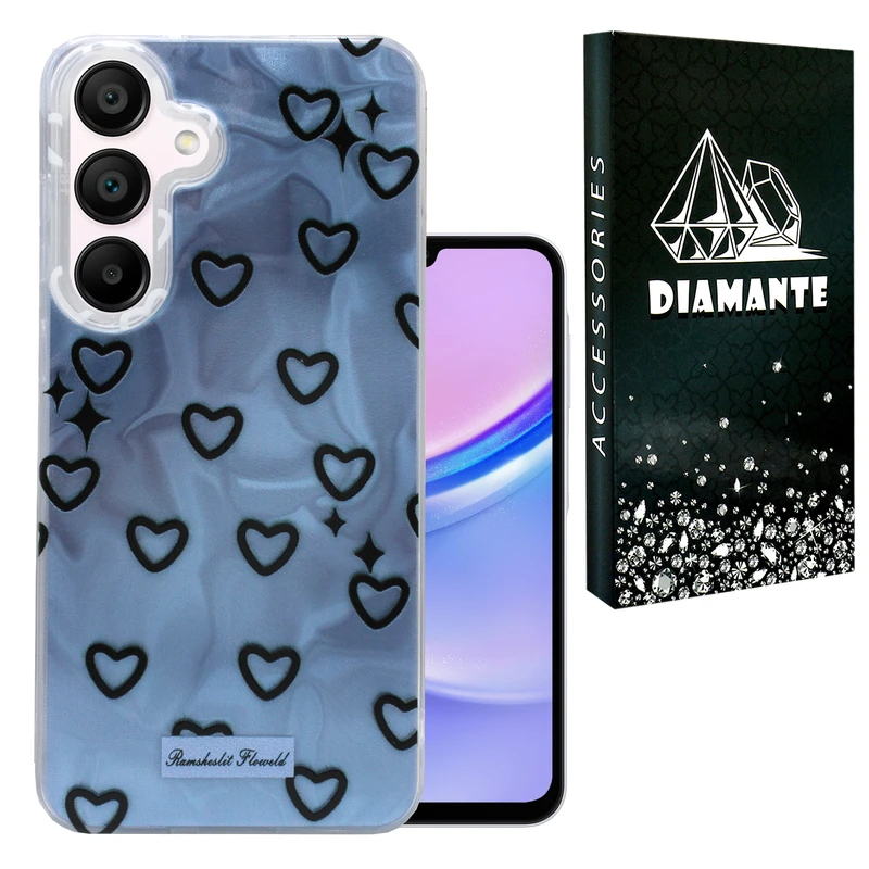 کاور دیامانته مدل Ghalbi Bk مناسب برای گوشی موبایل سامسونگ Galaxy A05s