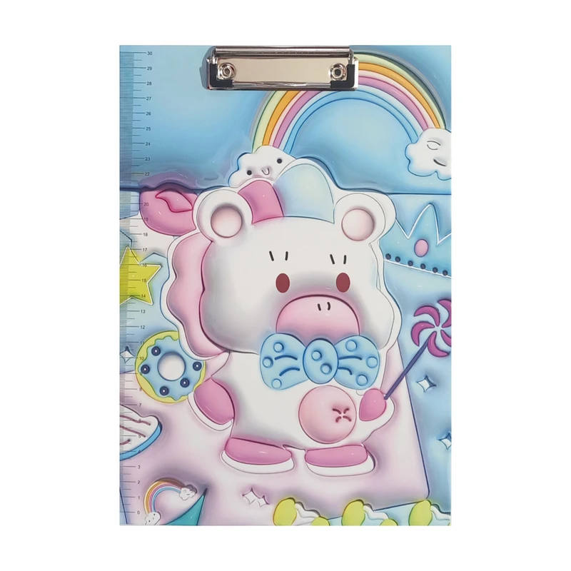 تخته شاسی مدل سه بعدی طرح بچه خوک سایز A4