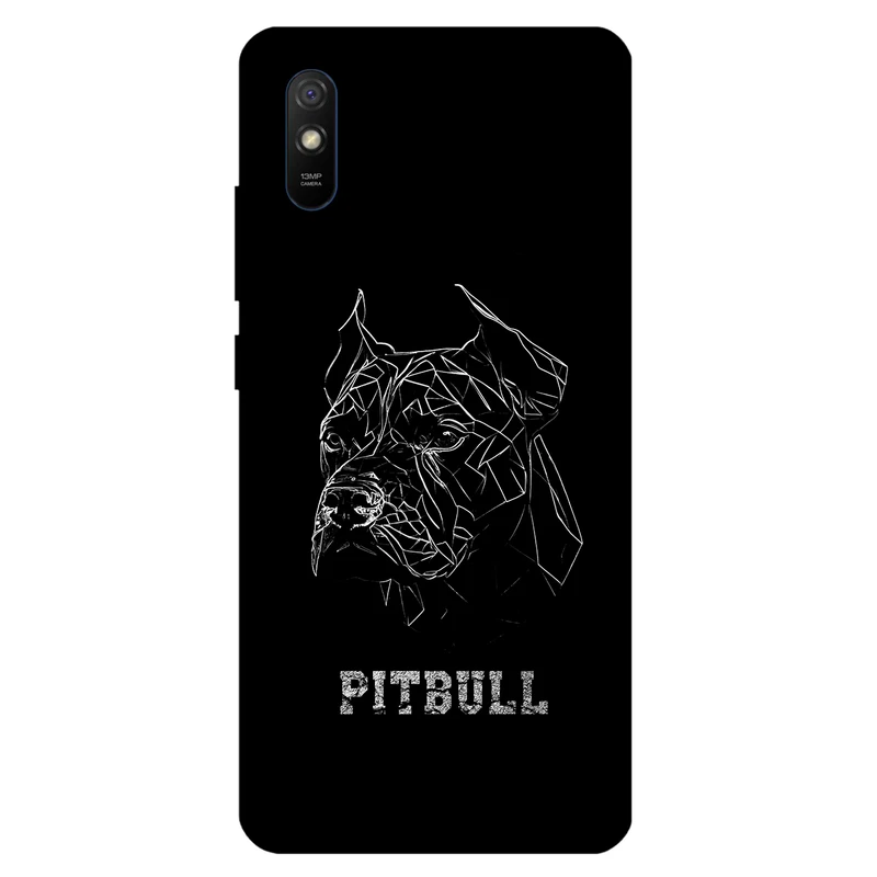 کاور مگافون طرح پیتبول مدل 1883 مناسب برای گوشی موبایل شیائومی Redmi 9i / Redmi 9i Sport 